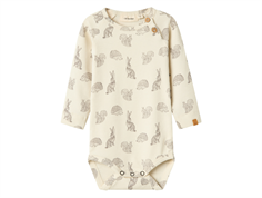 Lil Atelier turtledove animal print body